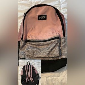 Victorias Secret pink backpack